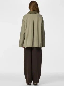 PCVILMA LS A-SHAPE TRENCHCOAT CP BC