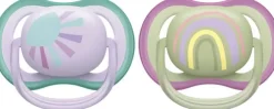 Philips Avent ultra air sut - Pakke med 2 - 0-6m girl