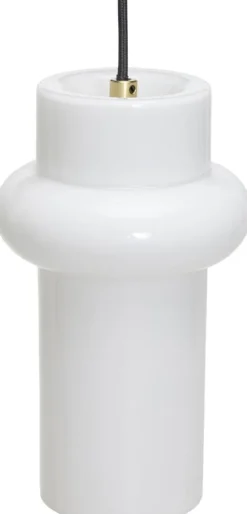 Pilule Pendant Up Shiny White