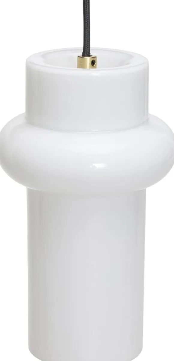 Pilule Pendant Up Shiny White