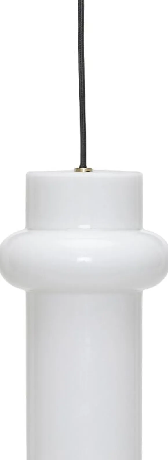 Pilule Pendant Up Shiny White