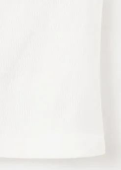 Pink embroidered cotton top