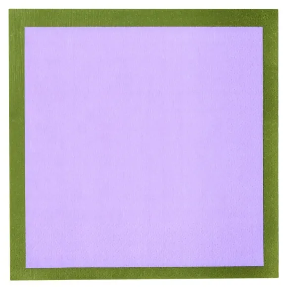Play papirserviet 33x33cm lilla-oliven