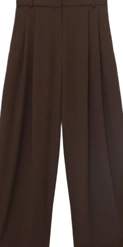 Pleat detail trousers
