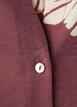 Printed lyocell shirt