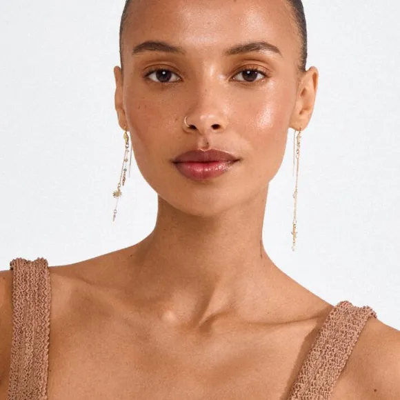 PRISM earrings gold-plated