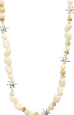 PRISM necklace white/silver-plated