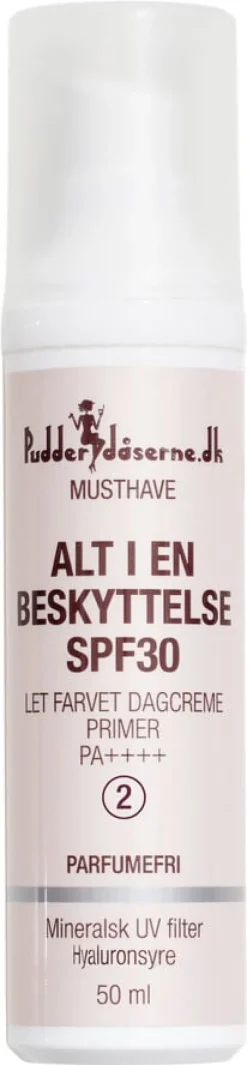 Pudderdåserne Alt i en Beskyttelse SPF 30