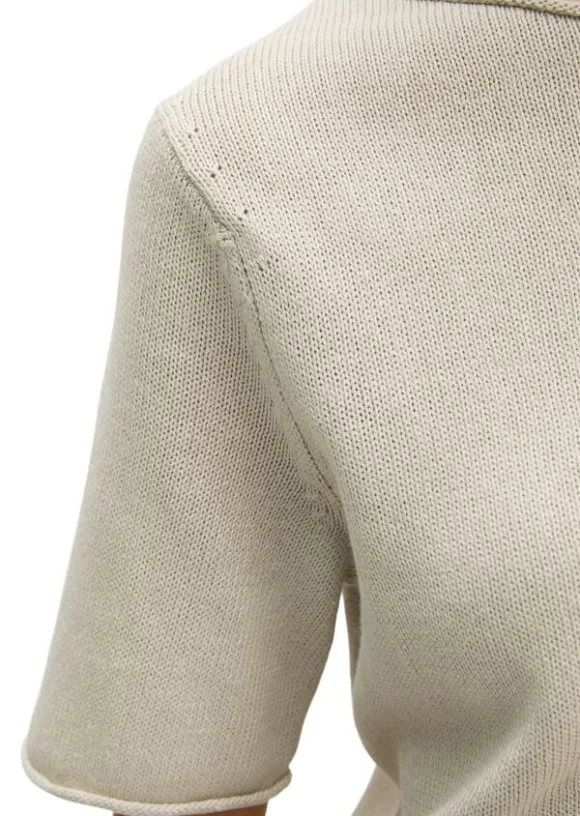 Pullover, shortsleeve, round-neck