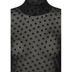 7655RDFRoll neck blouse