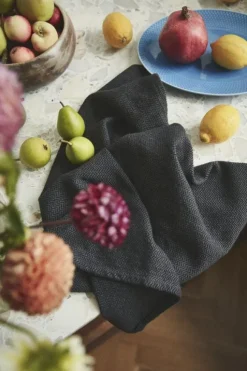 Rosendahl Textiles Garn Viskestykke 50x70 cm mørk grå
