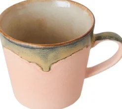 70s ceramics cappuccino mug blossom