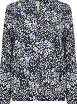 SC-FELICITY AOP 532 Bluse Navy