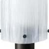 Seine Portable Lamp (Base: Antique Brass, Shade: White)
