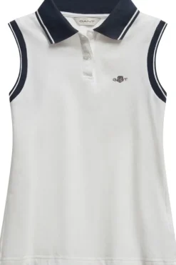 Shield Sleeveless Polo Top