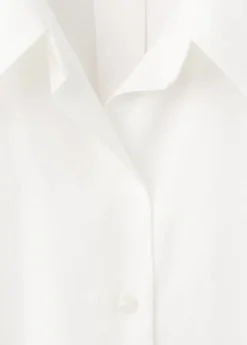 Short-sleeved lyocell shirt