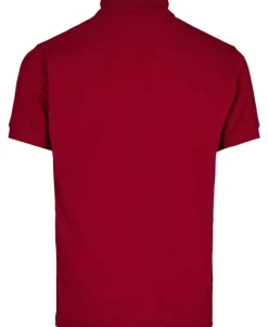 SHORT SLEEVED RIBBED COLLAR SHIRT