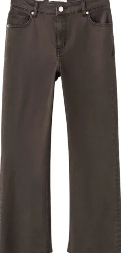 Sienna flared cropped cotton jeans
