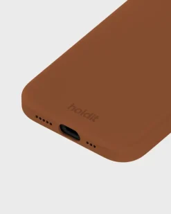 Silicone Case iPhone 14/13 Almond Brown
