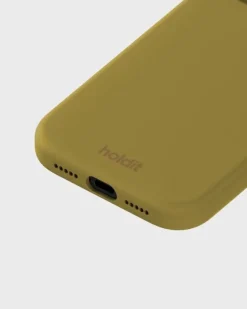 Silicone Case iPhone 17 Pro Warm Olive