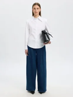 SLFNICOLINA SLIM LS SHIRT B