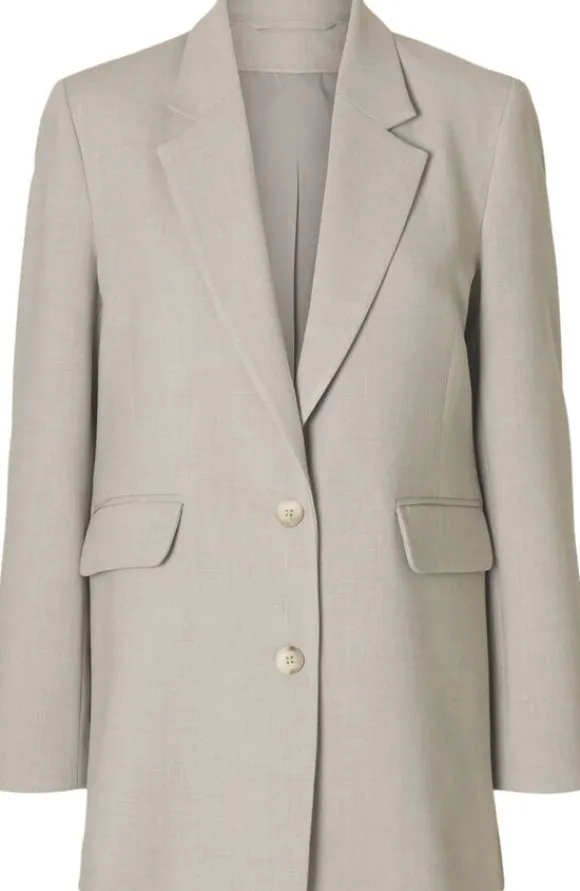 SLFRITA LS RELAXED BLAZER MEL NOOS