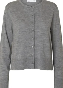 SLFTHEA LS KNIT MERINO CARDIGAN NOO
