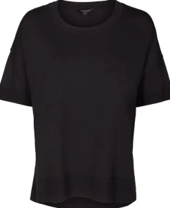 SLFWILLE SS KNIT O-NECK NOOS
