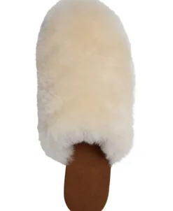 Slipper in Real sheepskin - Off white