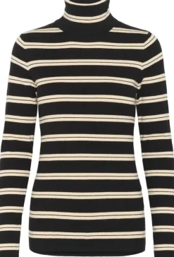 SLSpina Striped Rollneck