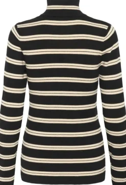SLSpina Striped Rollneck