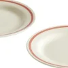 Sobremesa Plate-18,5 Set of 2-Red