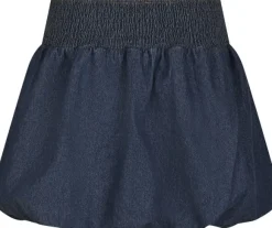 Solar Denim Balloon Skirt