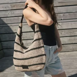 SoleaMBG Bag, Raffia