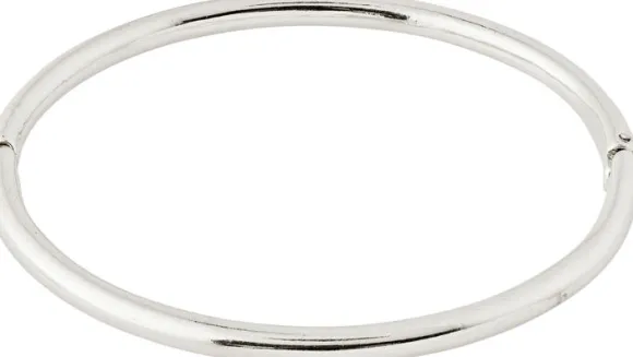 SOPHIA recycled bangle bracelet silver-plated