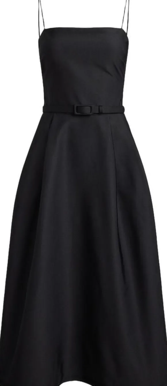 STRUCTURED FAILLE-WVN-DRESSES