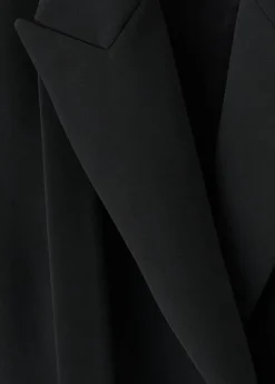 Suit jacket with scarf