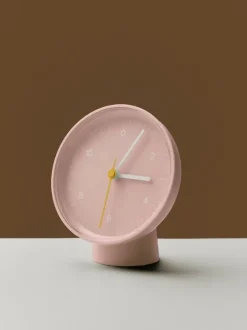 Table Clock Recycled-Pink