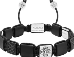 The CZ Flatbead Collection - Black Onyx and Silver