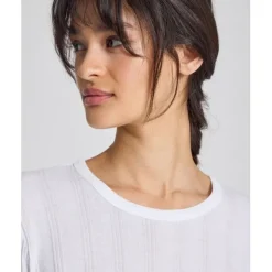 Thyra L/S Cotton Top Drop Needle GOTS 243975
