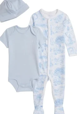 Toile Cotton 3-Piece Gift Set