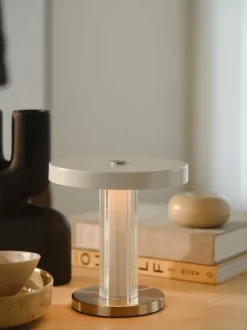 TREZZI PORTABLE TABLE LED WHITE