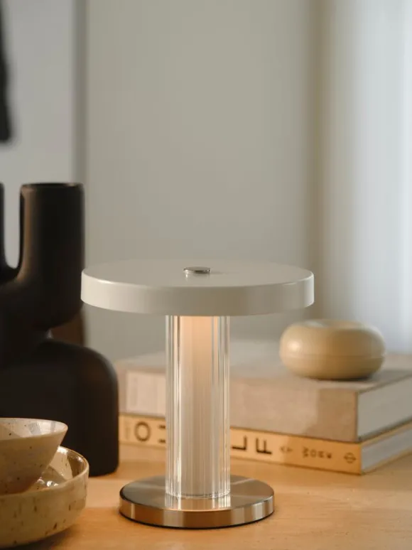 TREZZI PORTABLE TABLE LED WHITE