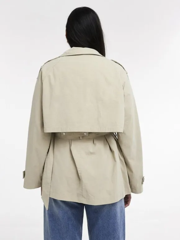 TSBROOKLYN BELTED MAC COAT