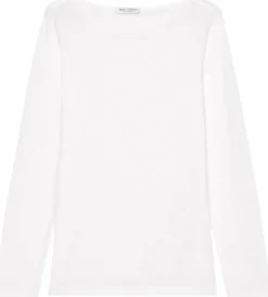 T-shirt, long sleeve, boat neck