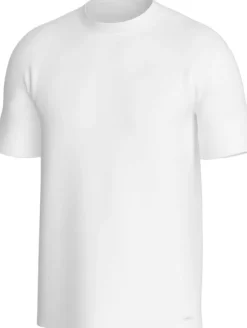 T-shirt O Neck Rib Pure Cotton