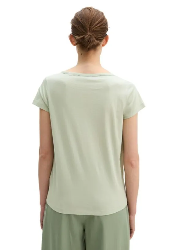 T-shirt, short sleeve, boat neck, p