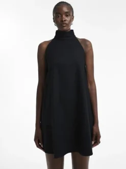 TSSARA SL TRAPEZE MINI DRESS WVN