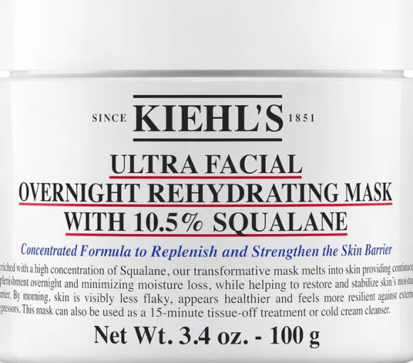 Ultra Facial Overnight Rehydrating Mask with 10. 5% Squalane