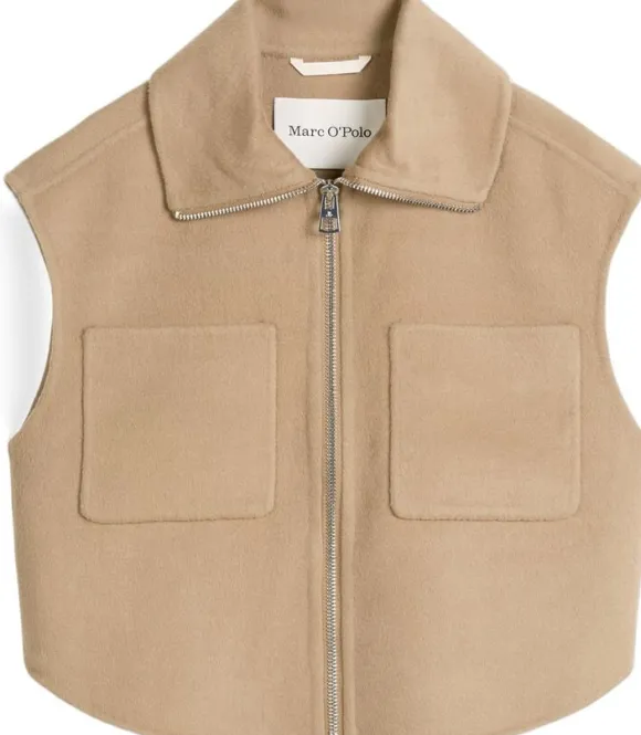 Vest, real double face workmanship,